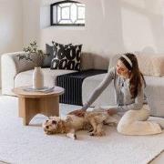 Vloerkleed Cairt Wit/Creme Wit; Creme - Polyester - 200 x 290 cm - (L)