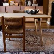 Vintt Vloerkleed Joe Paars/Oranje Paars; Oranje - Chenille