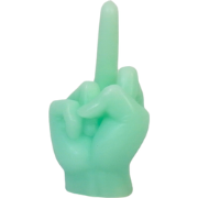 Candle -Middle Finger - Wax - Mint - 310gram - 10x9x17cm