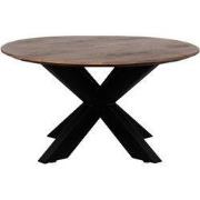 LABEL51 Salontafel Otis - Nature - Mangohout - 80 cm - Rond
