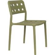 Housecraft Living Serra Tuinstoel/ Eetkamerstoel Kunststof Groen - Set...