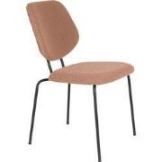 Housecraft Living Zelo Eetkamerstoelen Roze- Set van 2