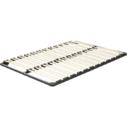 BASIC - Lattenbodem - Lichtgrijs - 140 x 200 cm - Staal