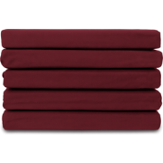 Ten Cate 100% Katoensatijnen Hoeslaken - 90x220 - Bordeauxrood