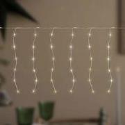 LED lichtgordijn 3 m met 120 LED's warm wit IP44