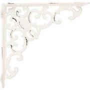 Clayre & Eef Hoekijzer 4x21x21 cm Wit Metaal