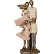 Clayre & Eef Decoratie Beeld 17x11x35 cm Goudkleurig Kunststof