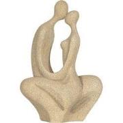 Clayre & Eef Decoratie Beeld 16x8x25 cm Beige Kunststof