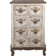 Clayre & Eef Dressoir 60x37x100 cm Beige Hout