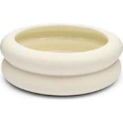 Rivièra Maison Loivre: decoratieschaal rond wit (ØxH) 29x10