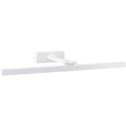 ARROS - Spiegel en schilderij LED-verlichting - Wit - Aluminium