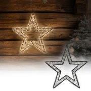 LED kerstster 50 cm met 720 extra-warme witte LED's en timer voor binn...