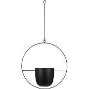 Dexter pot hanging black - l34xw14xh65cm