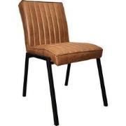 Starfurn Eetkamerstoel Tivoli Bull | Cognac - set van 2