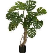 Monstera in pot green - h135xd100cm