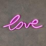 Luca Lighting Love Neonverlichting met Timerfunctie - L45 x B2 x H18 c...