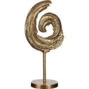 Mica Decorations Curla Woondecoratie - L23 x B15 x H46 cm - Aluminium ...