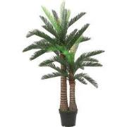 Mica Decorations Cycas Palm Kunstplant - H150 x Ø100 cm - Groen