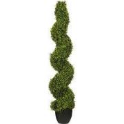 Boxwood tree spiral green waterproof & UV resistant - h120xd25cm