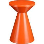 Mica Decorations Jim Bijzettafel - H45 x Ø31 cm - IJzer - Oranje