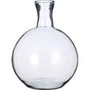 Mica Decorations Lilou Vaas - H31 x Ø22 cm - Gerecycled Glas - Transpa...