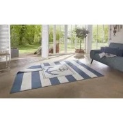 Omkeerbaar Binnen & Buitenkleed - Gandara Anker Blauw/Crème - 160 X 23...