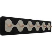 Kapstok Rizar Large - Zwart - 60x4.5x11.5cm