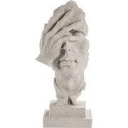 PUUMALA - Decoratiefiguur - Grijs - Hars