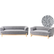 ALNOR - Bankenset - Donkergrijs - Polyester