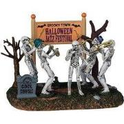 Halloweenminiatuur Spooky Town Halloween Jazz Festival 13x15x12 cm
