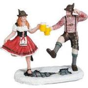 Toasting man and woman l9xb4xh7,5 cm