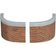 Curved wall large 2 stuks l15xb1,5xh8 cm