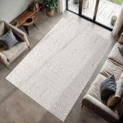 Binnen & Buiten vloerkleed - Zora Tribal Design - Creme - 80x250 cm