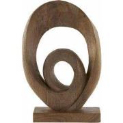 Ornament Randa - Bruin - 30x9x46cm