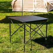 Campingtafel Opvouwbaar aluminium 72x65x51 cm