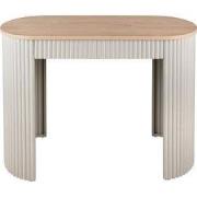 Leitmotiv - Console Bijzettafel Estriado - Warmgrijs