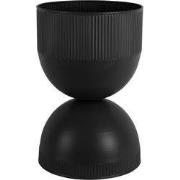 Present Time - Bloempot Tonar Medium - Zwart