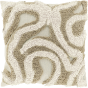 Unique Living - Sierkussen Calin 45x45cm - Dove White