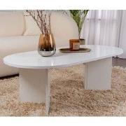 Ovale Salontafel Sapphire Wit Sabla - 119x60