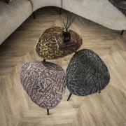 Marlo Salontafel set 3 Driehoekig koper patina