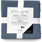 Zydante® Dekbedovertrekset Mousseline Micro 240x220 - Petrol - met 2 K...