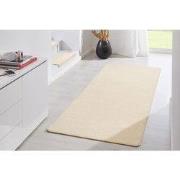 Loper Uni Laagpolig Effen Vloerkleed - Fancy - Beige - 80x300 cm