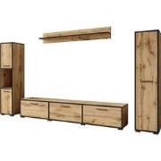 Meubella - Wandmeubel Betty - Eiken