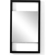 Spinder Design spiegel Luma S - Zwart