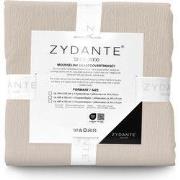 Zydante® Dekbedovertrekset Mousseline Micro 200x220 - Taupe - met 2 Ku...