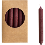 Rustik Lys - Potloodkaarsjes aubergine S