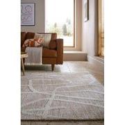 Laagpolig Vloerkleeed - Micah Circular Knit - Beige - 120x170 cm