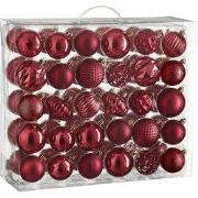 Mica Decorations Kerstballen Set - 60 Stuks - Ø7 cm - Onbreekbaar - Do...