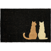 NAPALIT - Deurmat - Zwart  - 60 x 90 cm - Kokos