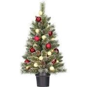 Black Box Trees Kaprun Kunstkerstboom in Pot met LED Verlichting - H90...